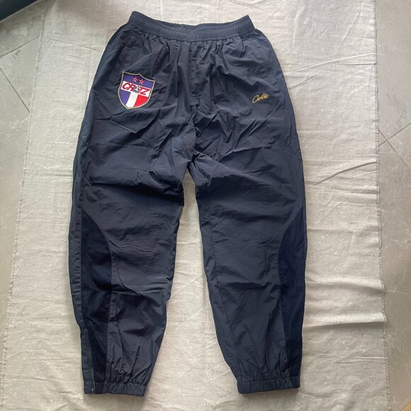 Corteiz France Shuku Trackpants Navy - Picture 1 of 11